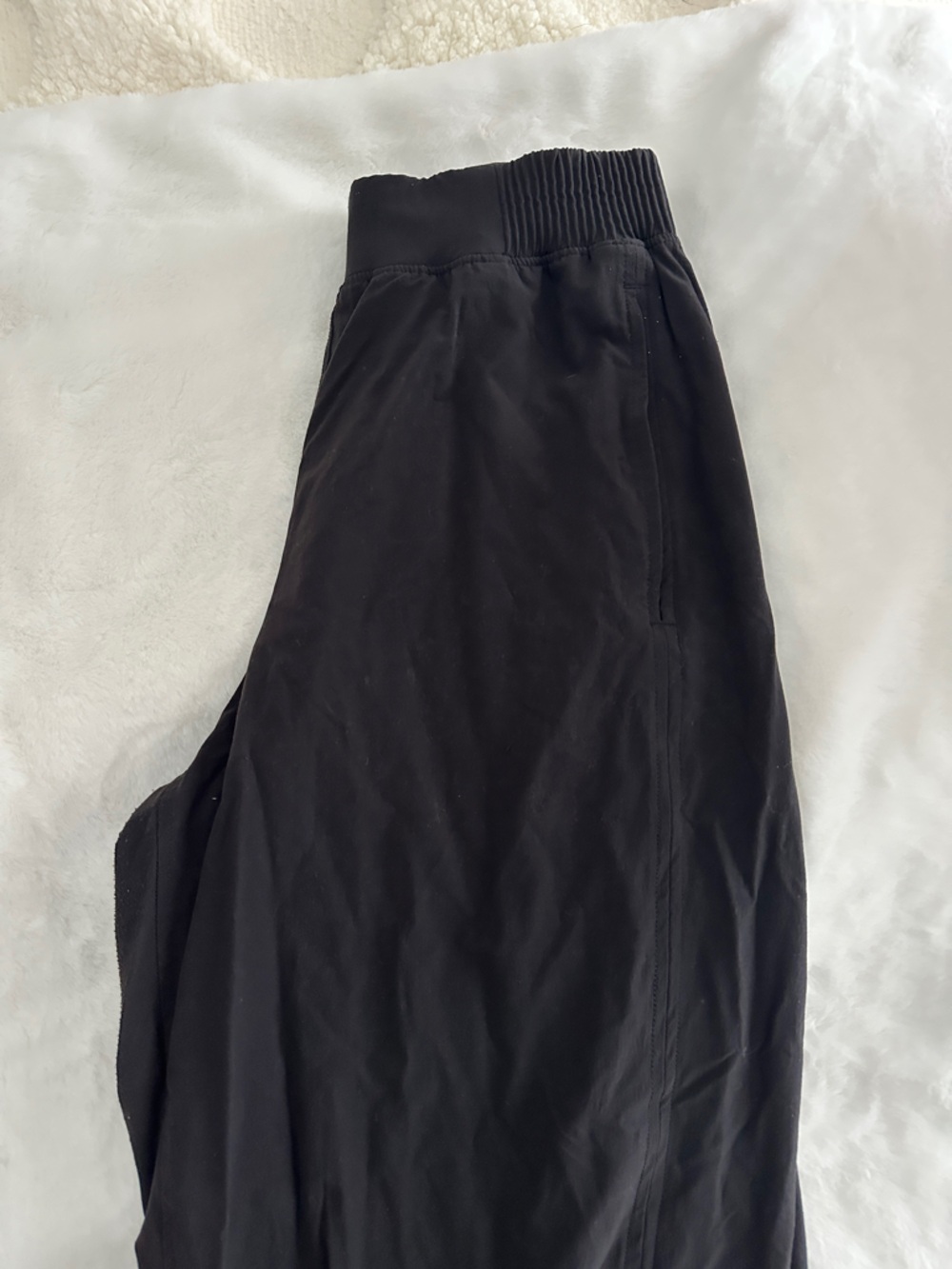 lululemon athletica Black High-Rise wide leg pants